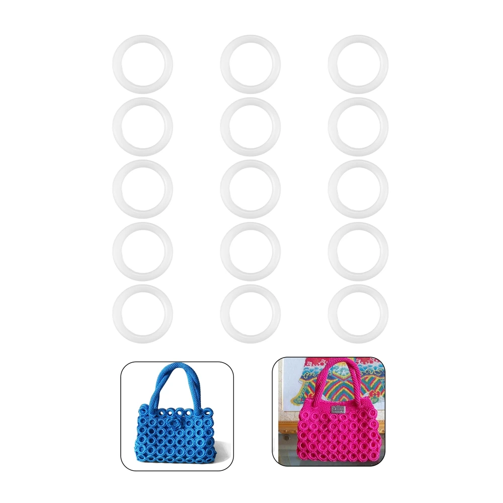 5/15/20/30pcs Crochet Rings DI - Embroidery Hoop Plastic recensie en prijs