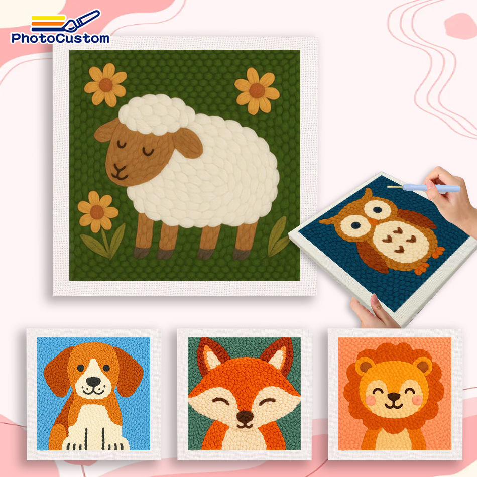 PhotoCustom Lion Diy Needle Pu - Embroidery Ideas For Bags recensie en prijs