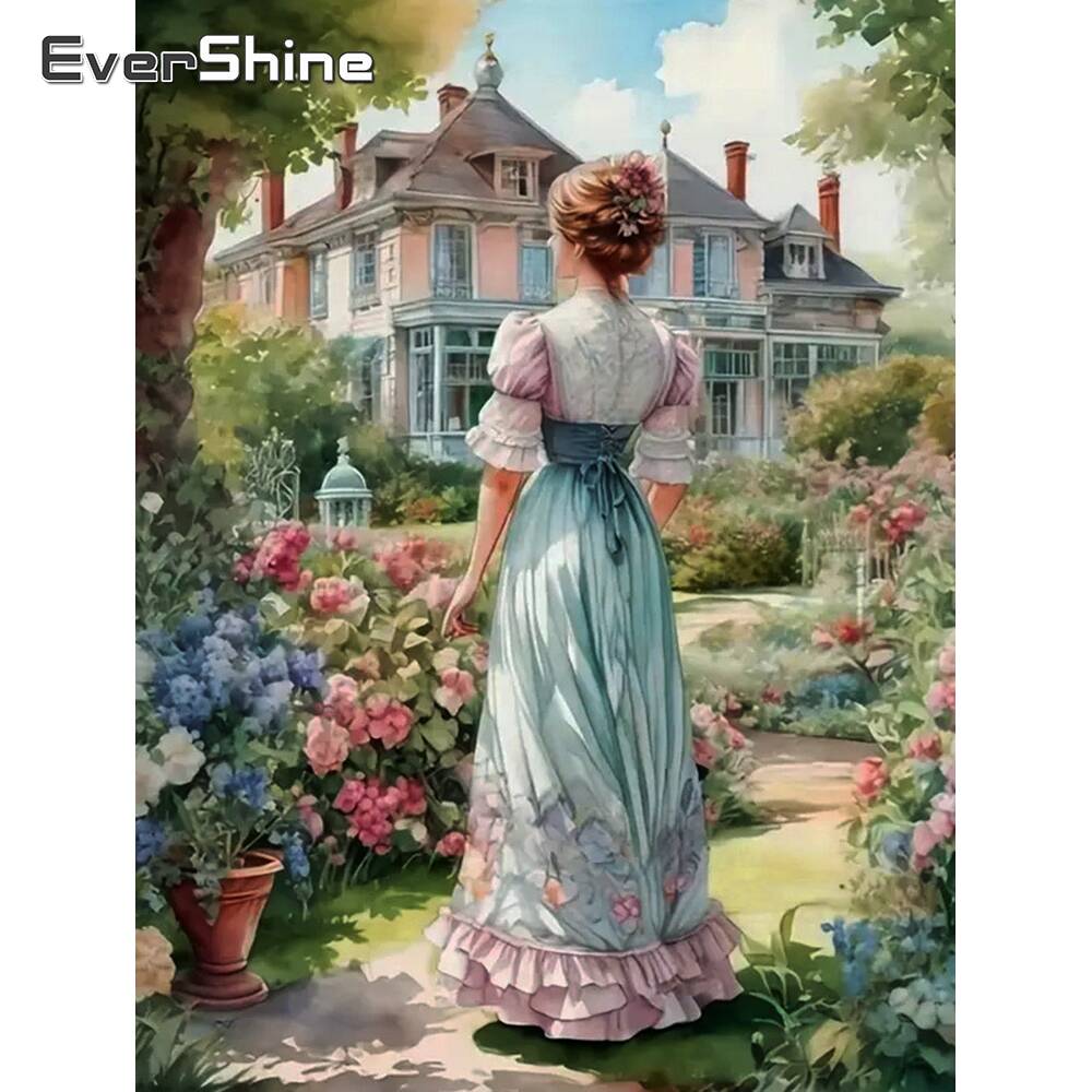 Evershine 5D Diamond Painting  - Embroidery Garden recensie en prijs