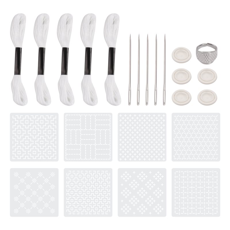 2025 Trend Sashiko-Stencil Kit - Embroidery X Pattern recensie en prijs