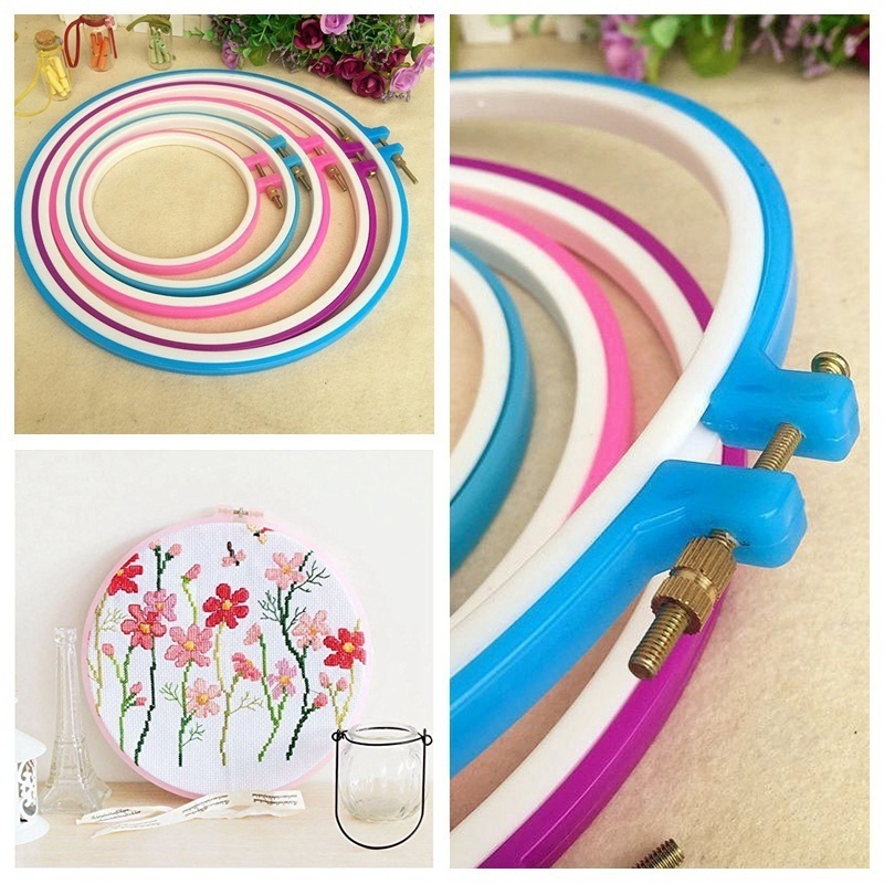 2026 5PCS/lot Plastic Embroide - Embroidery Hoop Plastic recensie en prijs