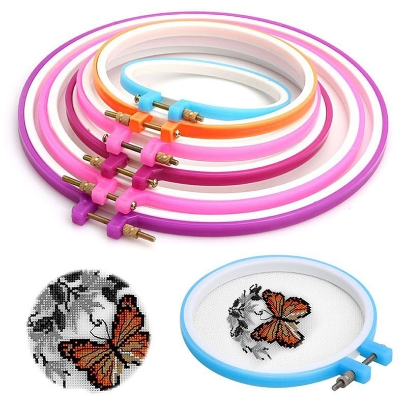 2026 5PCS/lot Plastic Embroide - Embroidery Hoop Plastic recensie en prijs