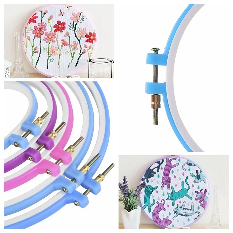 2026 5PCS/lot Plastic Embroide - Embroidery Hoop Plastic recensie en prijs