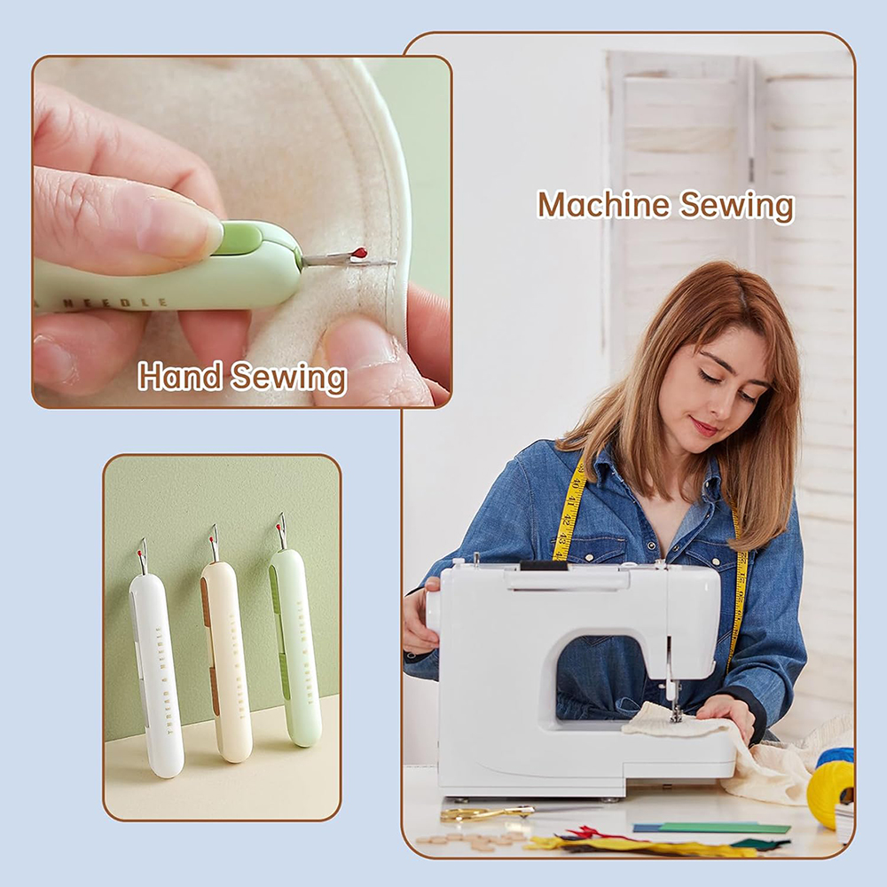 2 in 1 Needle Threader Seam Ri - Embroidery Removal Tool recensie en prijs