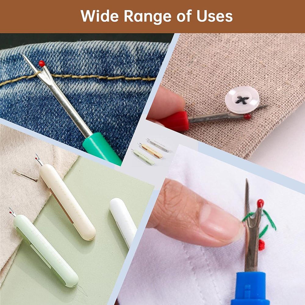 2 in 1 Needle Threader Seam Ri - Embroidery Removal Tool recensie en prijs