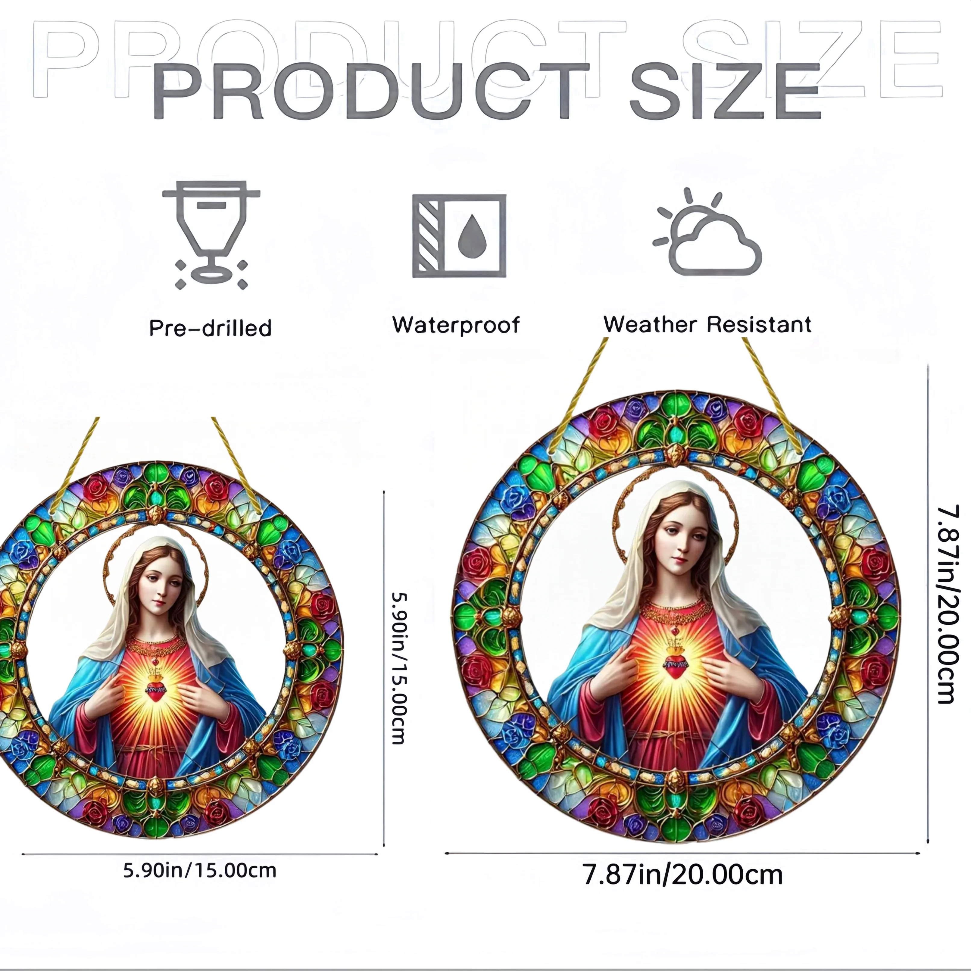 Christian Religion Mary Suncat - Embroidery Garden recensie en prijs