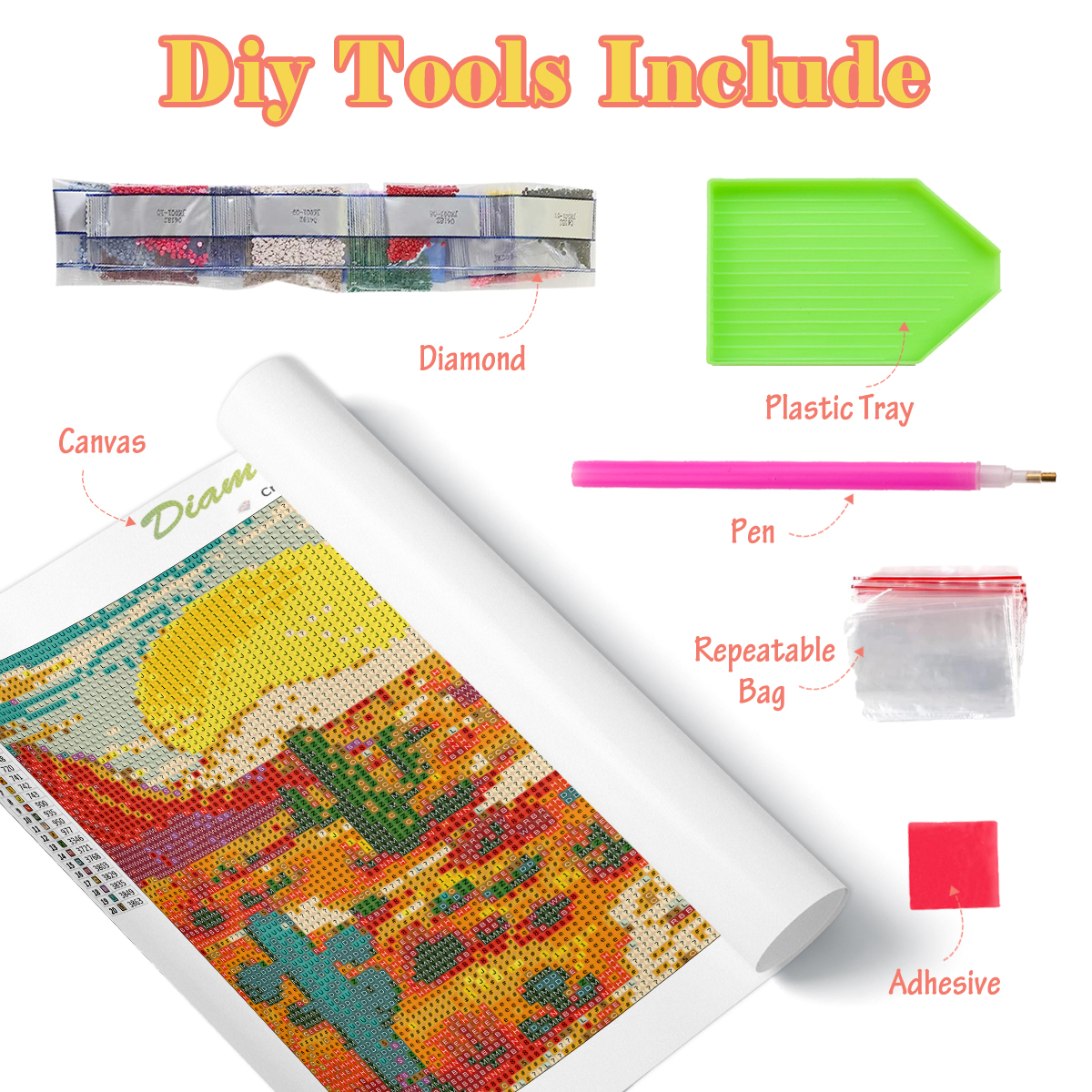 RUOPOTY Diamond Painting Kits  - Embroidery Ideas For Bags recensie en prijs
