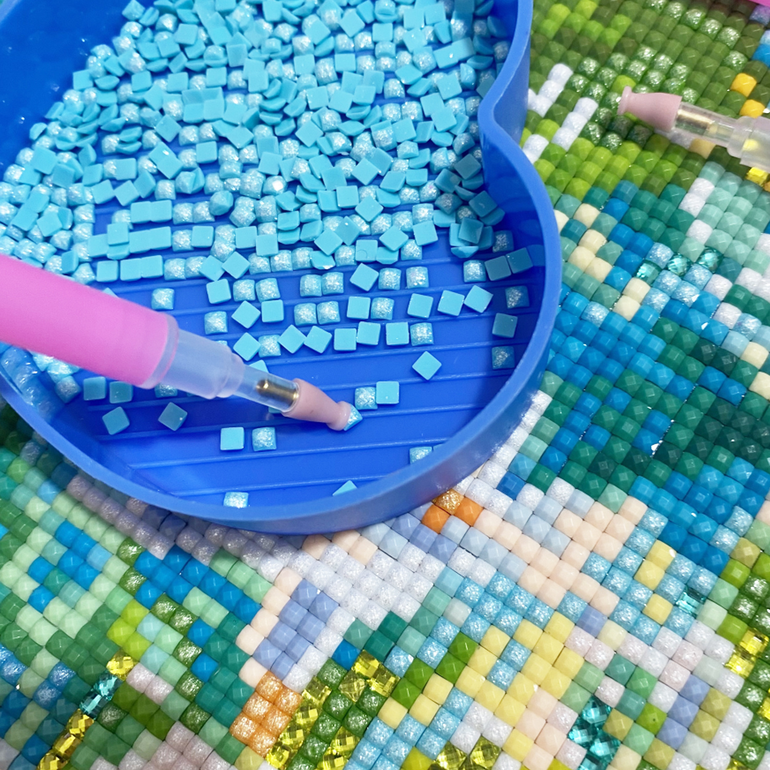 10 Silicone Tips & 3 Pens Diam - Embroidery Kit Starter recensie en prijs