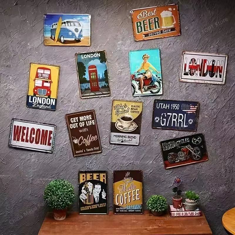 Vintage Iron Wall Art Decor 2D - Embroidery Garden recensie en prijs