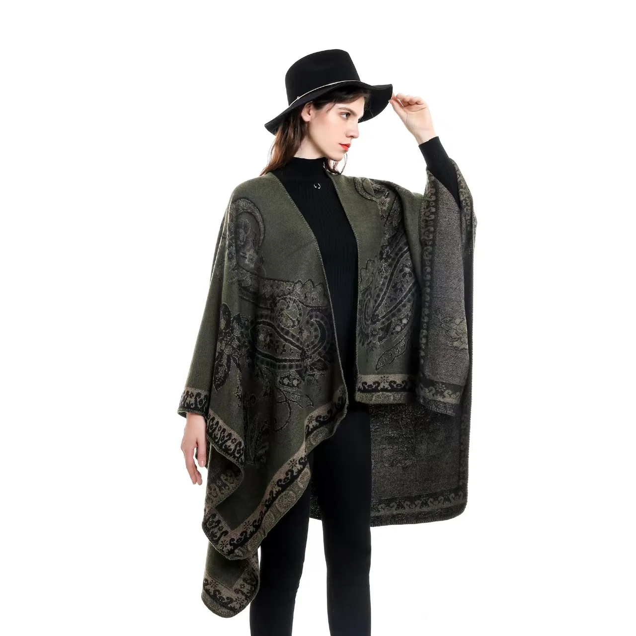 Patterned Faux Cashmere Warm S - Embroidery X Pattern recensie en prijs