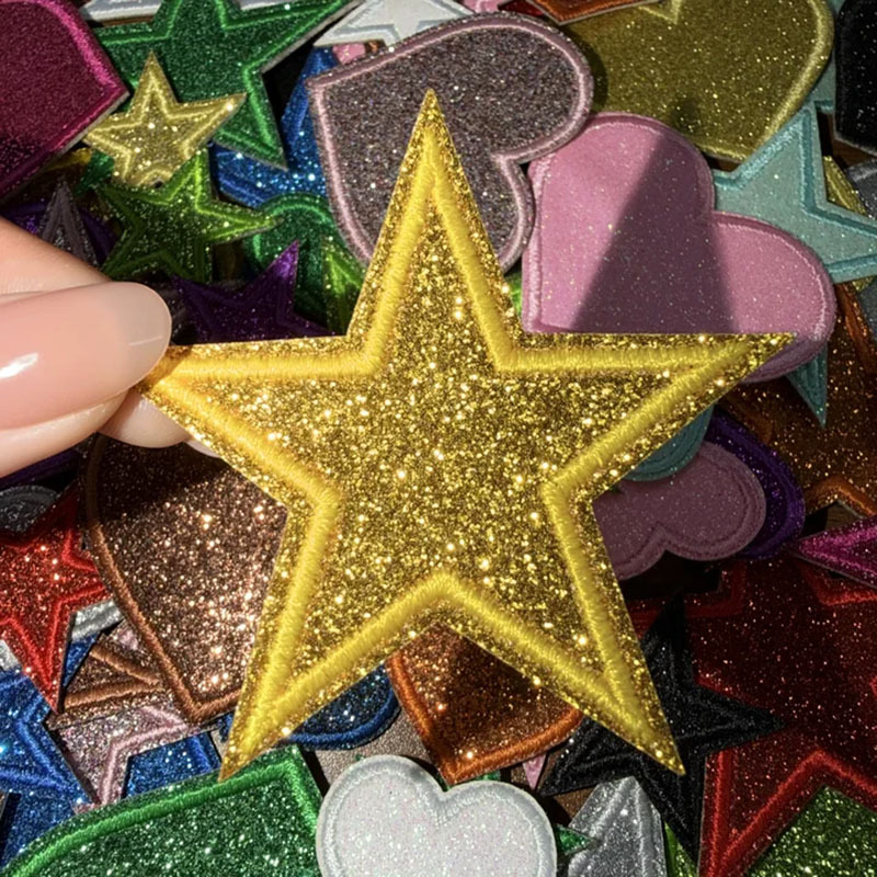 5 PCS Sparkling Sequin Star He - Embroidery Ideas For Bags recensie en prijs