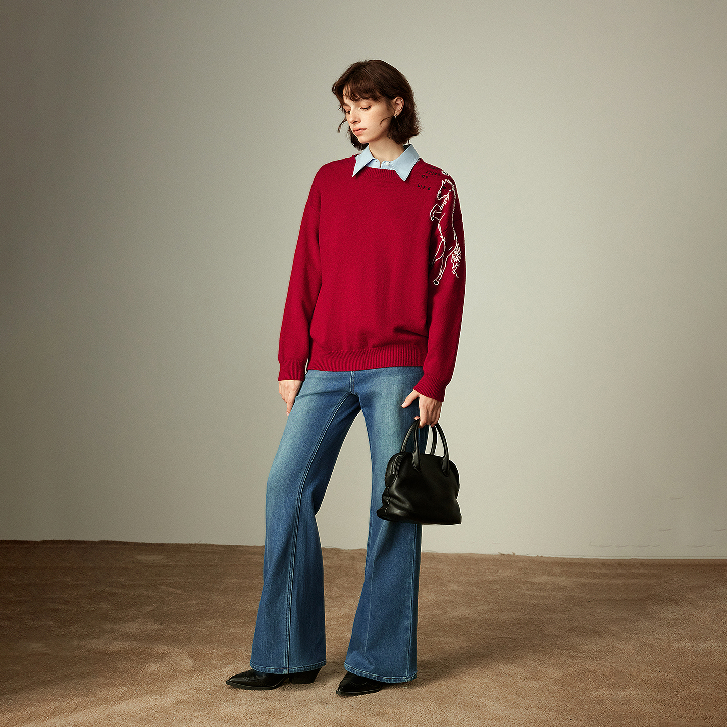TOYOUTH Women's Arctic Fleece  - Embroidery Horse recensie en prijs