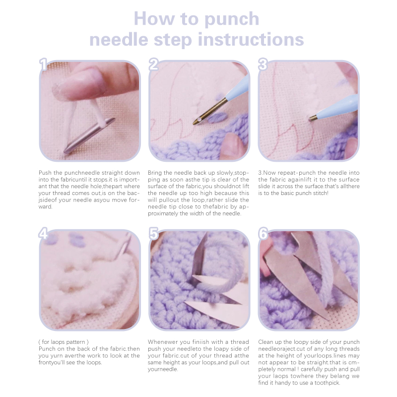 Hedgehog pattern Punch Needle  - Embroidery Ideas For Bags recensie en prijs