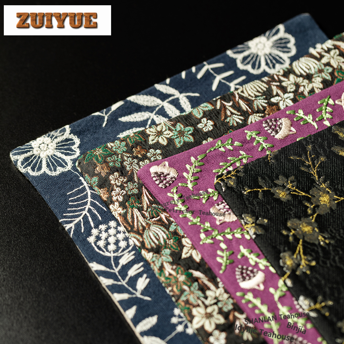Embroidery Double-layer Tea Ta - Embroidery Cloth recensie en prijs