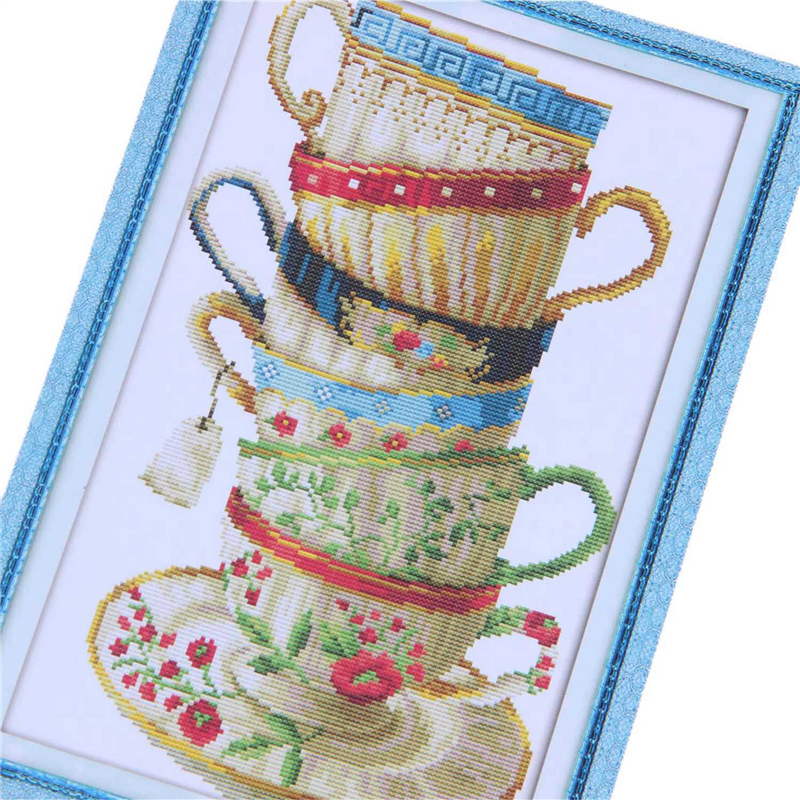 2X DIY Handmade Needlework Cro - Embroidery X Pattern recensie en prijs