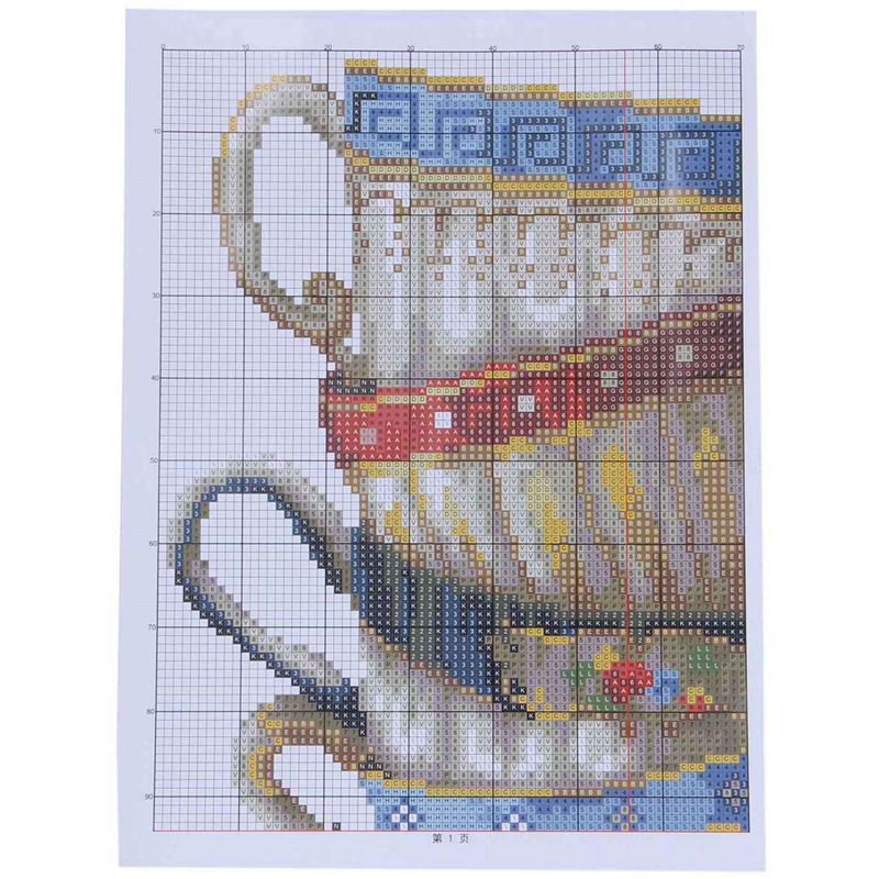2X DIY Handmade Needlework Cro - Embroidery X Pattern recensie en prijs