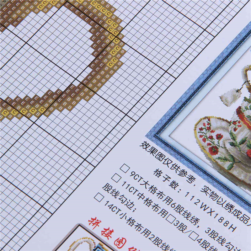2X DIY Handmade Needlework Cro - Embroidery X Pattern recensie en prijs