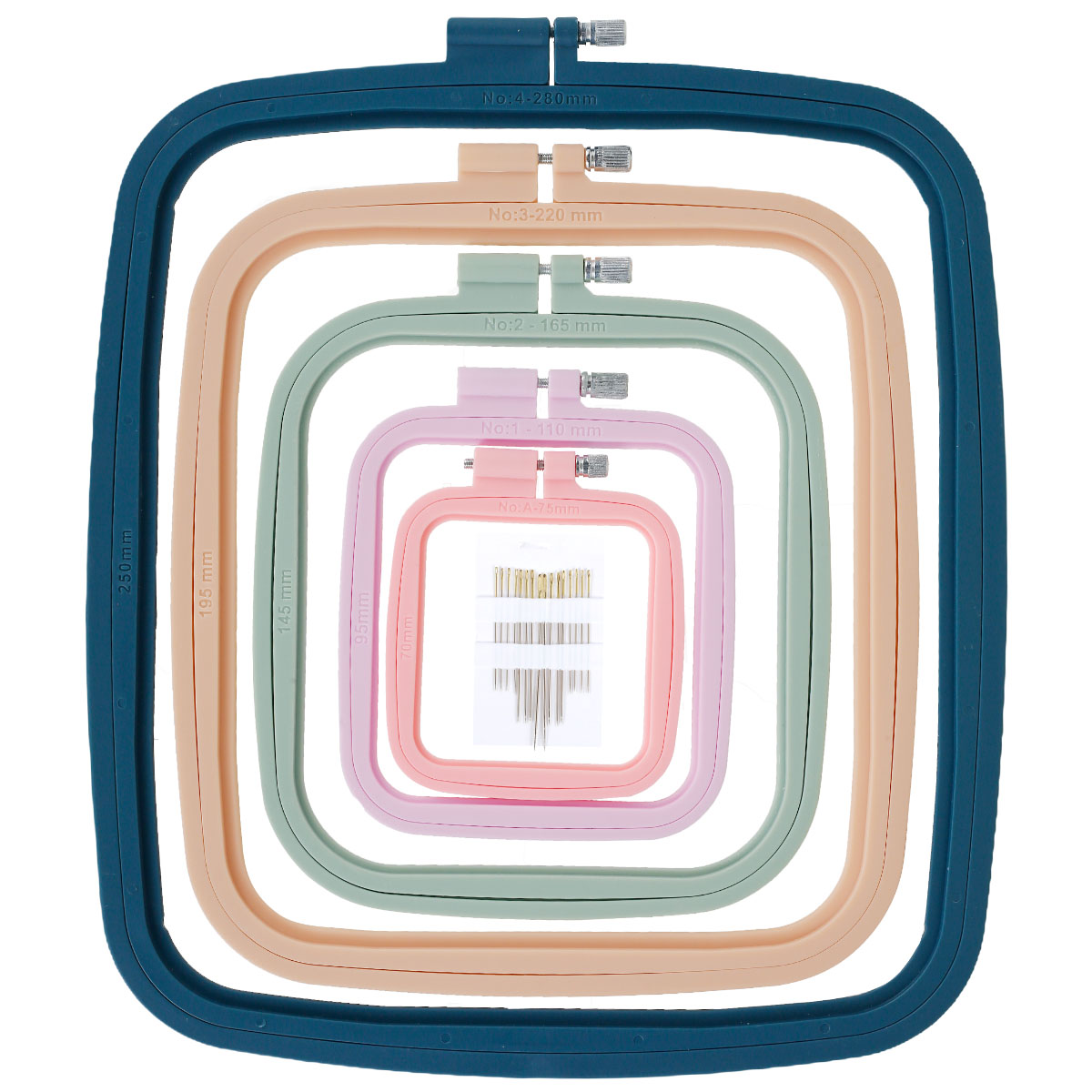4/5Pcs Square Embroidery Hoops - Embroidery Hoop Plastic recensie en prijs