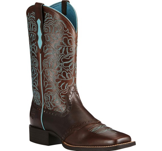 Men's Brown Leather Cowboy Boo - Embroidery Free Pattern recensie en prijs