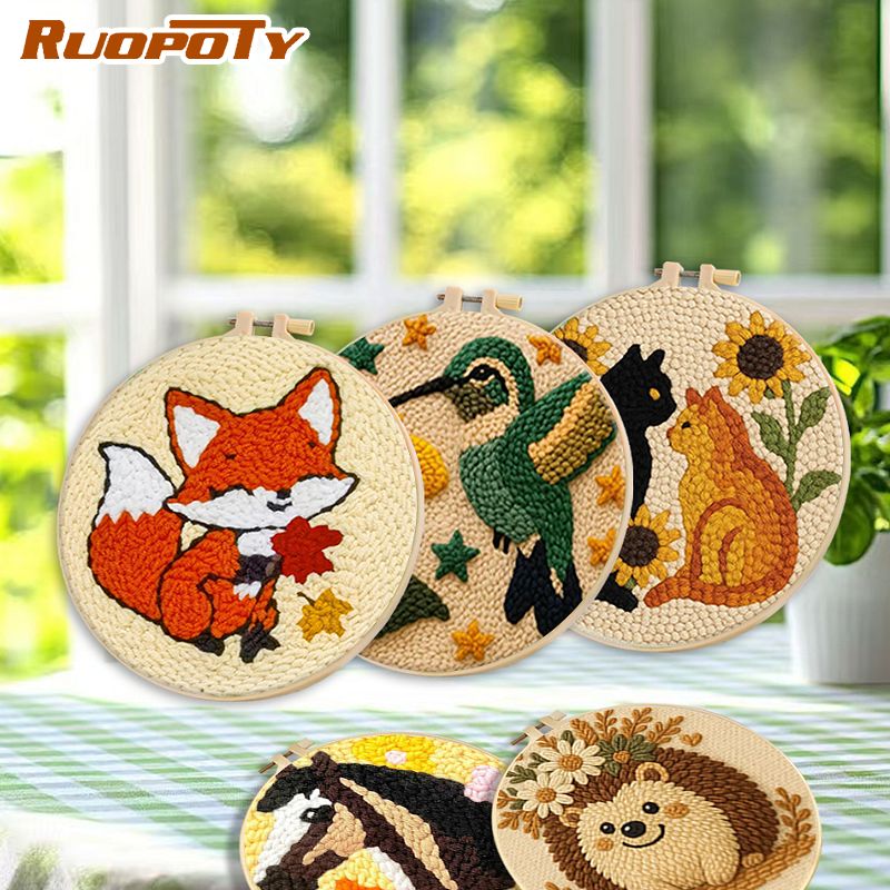 RUOPOTY Sparrow Diy Needle Pun - Embroidery Ideas For Bags recensie en prijs