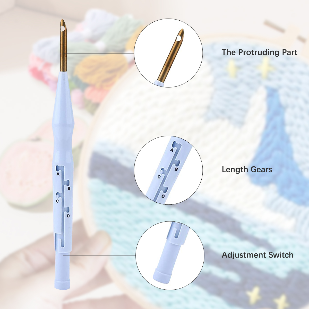 RUOPOTY Sparrow Diy Needle Pun - Embroidery Ideas For Bags recensie en prijs