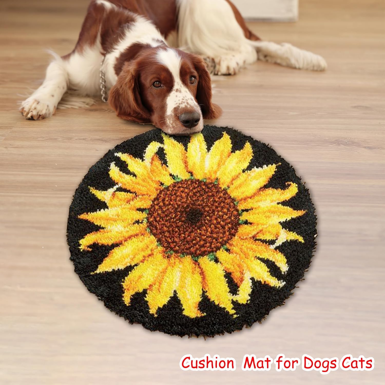 Latch Hook Rug Kit, Sunflower  - Embroidery X Pattern recensie en prijs
