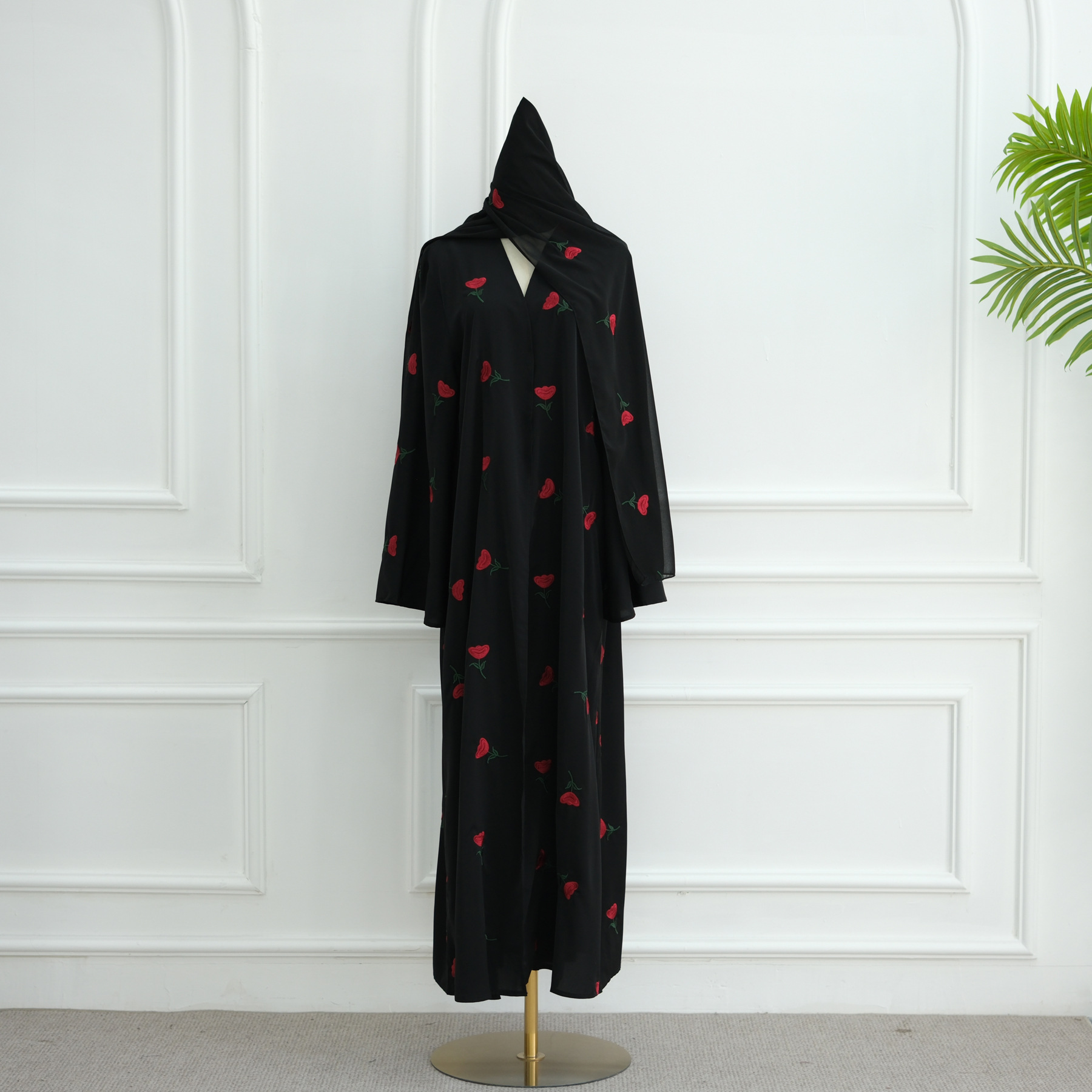 Uni Abaya 2025 Women's Clothin - Embroidery Hijab recensie en prijs