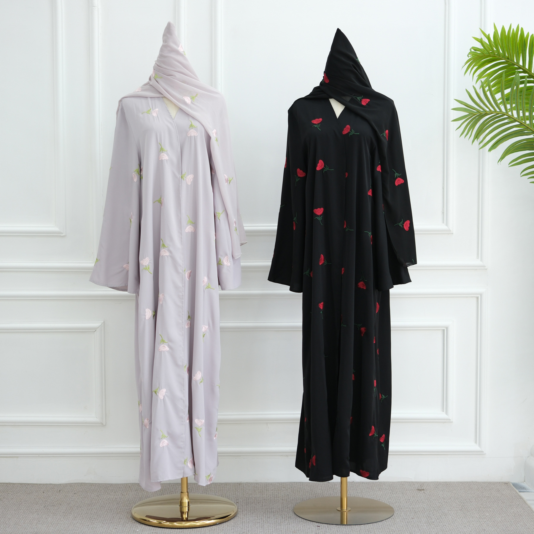 Uni Abaya 2025 Women's Clothin - Embroidery Hijab recensie en prijs