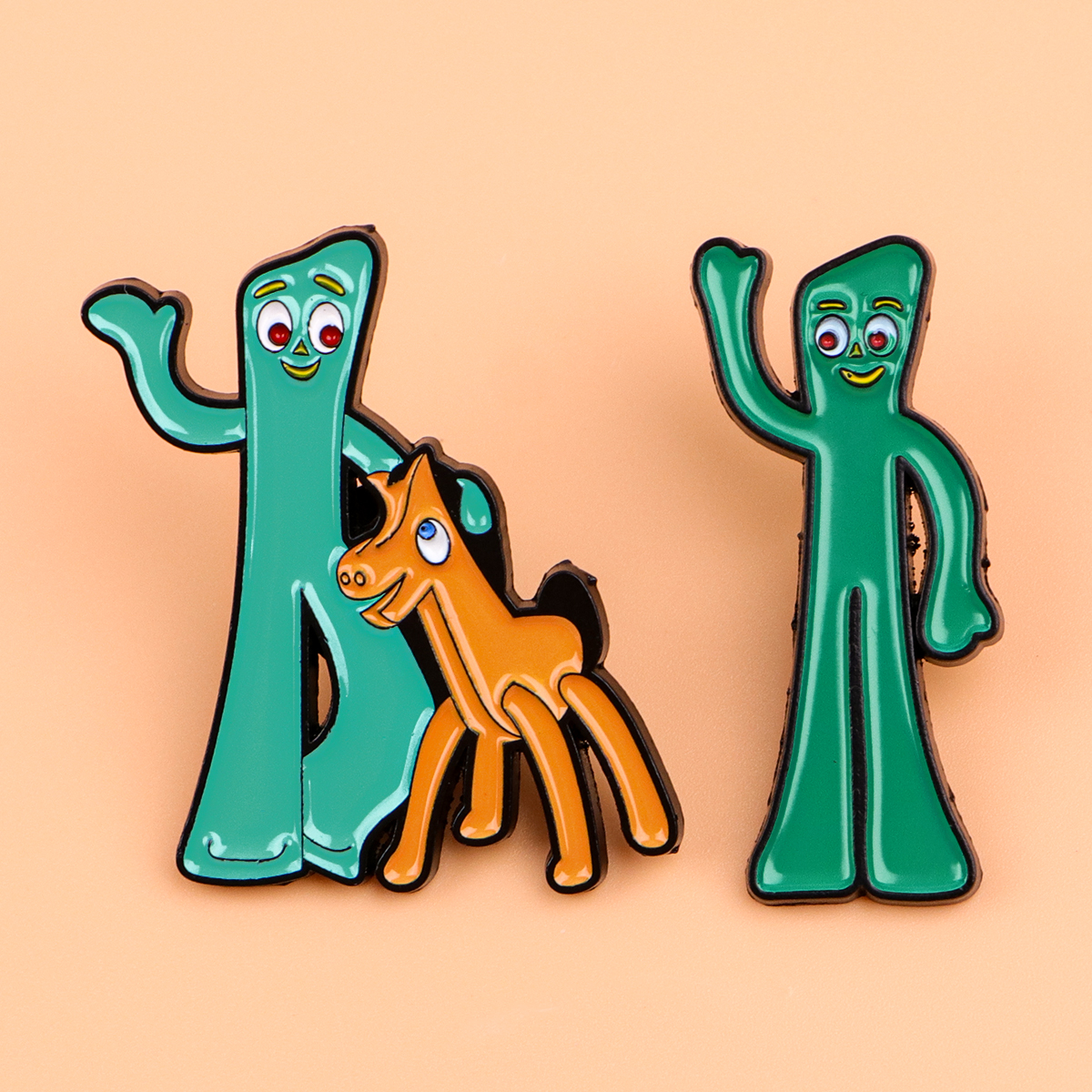 Cute Retro Character Enamel Pi - Embroidery Horse recensie en prijs