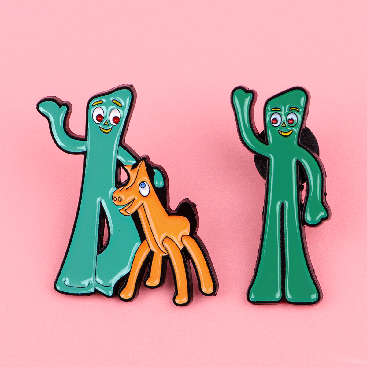 Cute Retro Character Enamel Pi - Embroidery Horse recensie en prijs