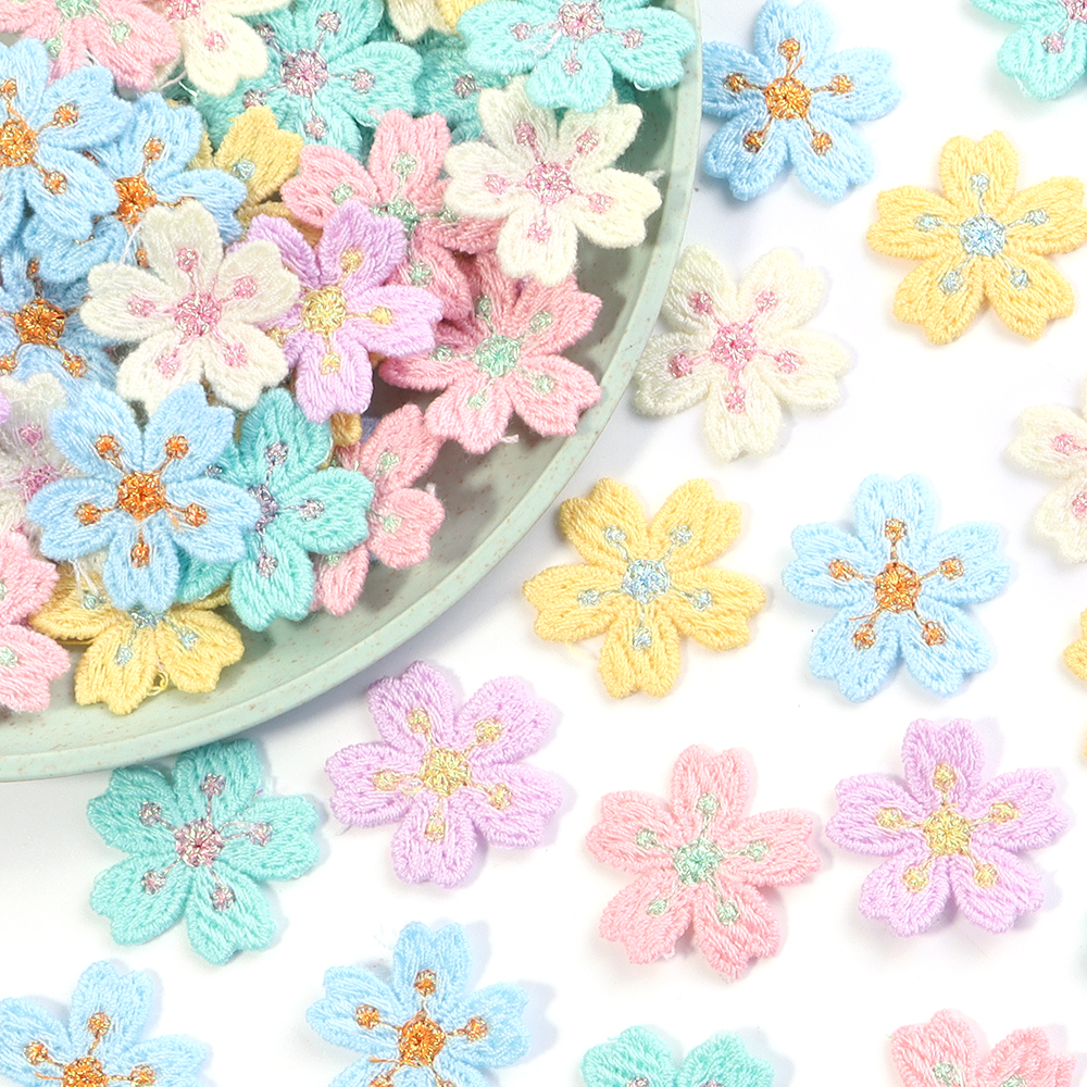 20pcs/lot Colorful 2.4cm Embro - Embroidery Cloth recensie en prijs