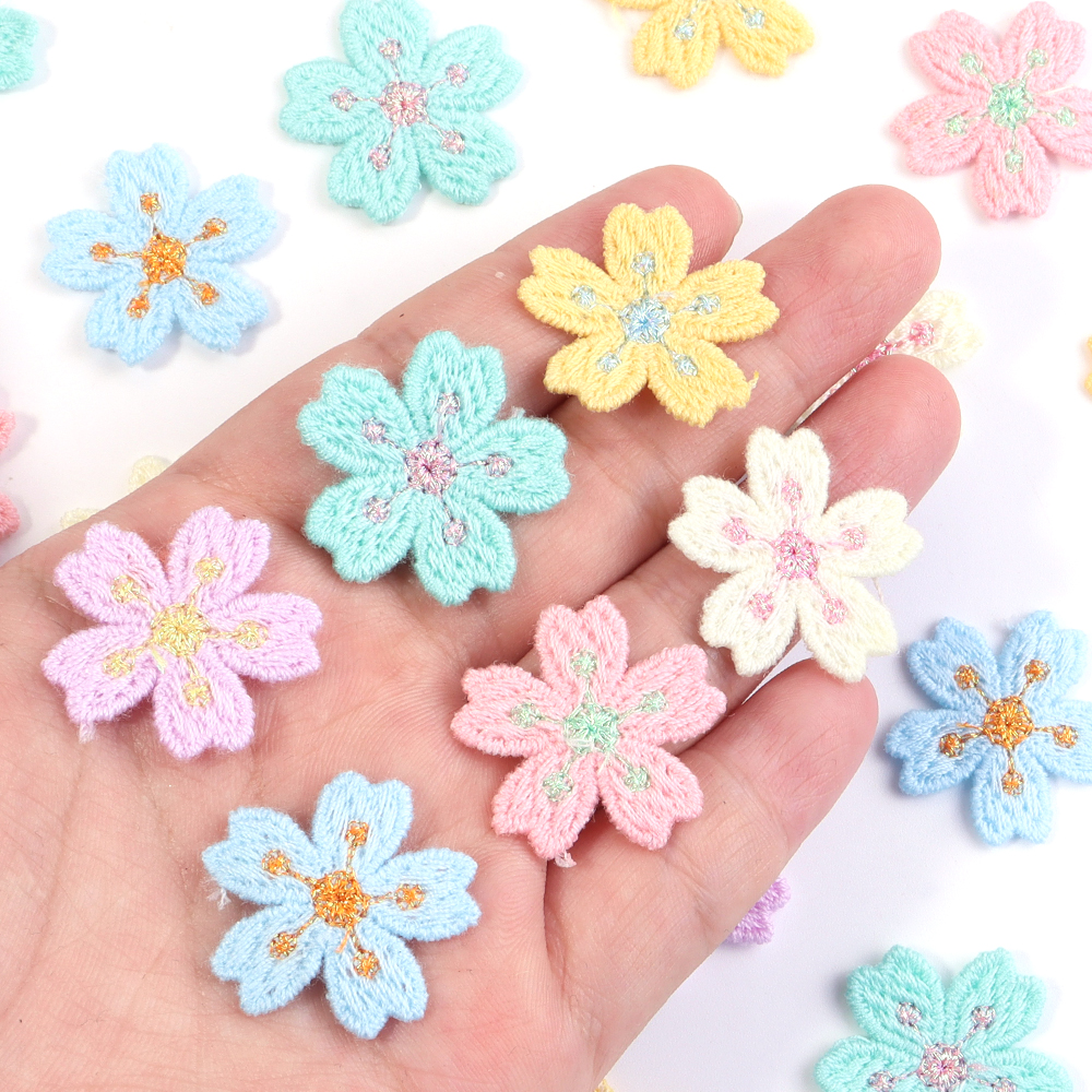 20pcs/lot Colorful 2.4cm Embro - Embroidery Cloth recensie en prijs