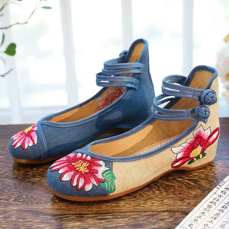 Woman Wedges Embroidered Cloth - Embroidery Cloth recensie en prijs