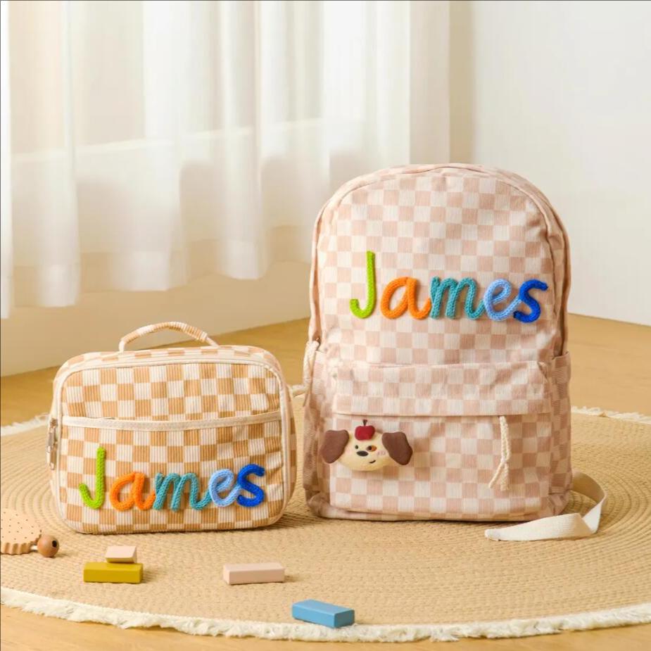 Custom Cute Backpack For Kids  - Embroidery Name Designs recensie en prijs