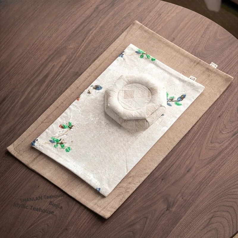 Brocade Embroidery Fabrics Tea - Embroidery Cloth recensie en prijs