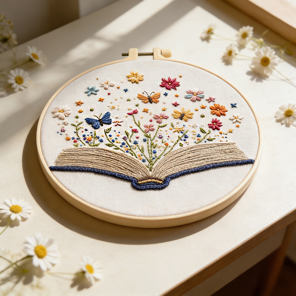 Embroidery Flower DIY Cross St - Embroidery Ideas For Bags recensie en prijs